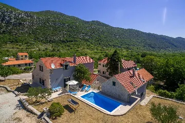 4-Bedroom Villa in Župa with Heated Pool