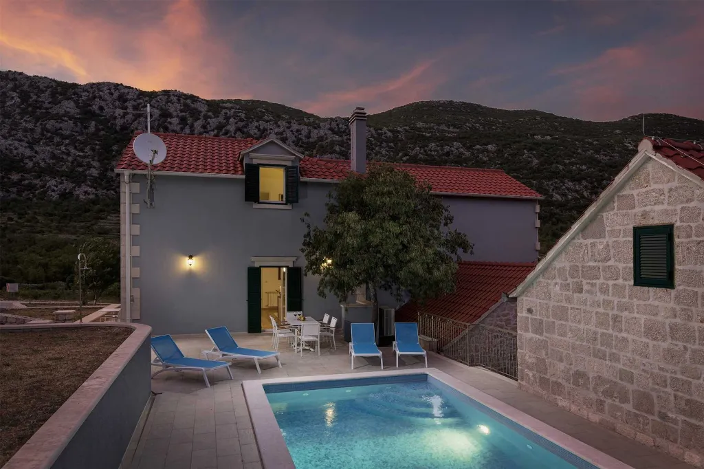 4-Bedroom Villa in Župa with Heated Pool
