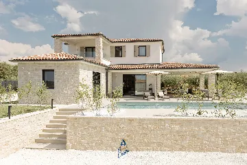 Heated Pool Villa in Nova Vas, Croatia