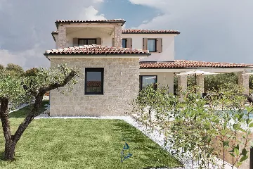 Heated Pool Villa in Nova Vas, Croatia