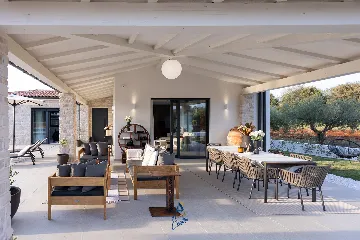 Heated Pool Villa in Nova Vas, Croatia