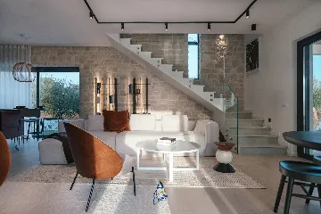 Heated Pool Villa in Nova Vas, Croatia