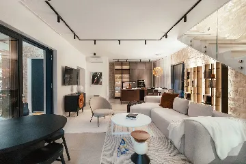 Heated Pool Villa in Nova Vas, Croatia