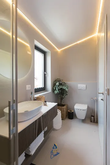 Heated Pool Villa in Nova Vas, Croatia