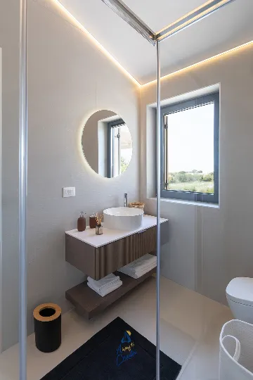 Heated Pool Villa in Nova Vas, Croatia