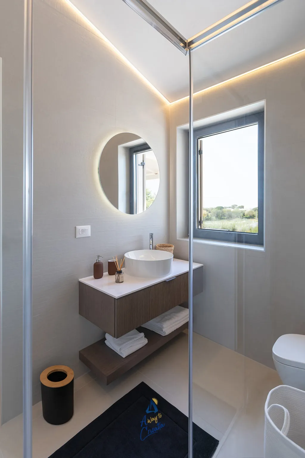 Heated Pool Villa in Nova Vas, Croatia