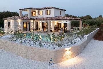 Heated Pool Villa in Nova Vas, Croatia