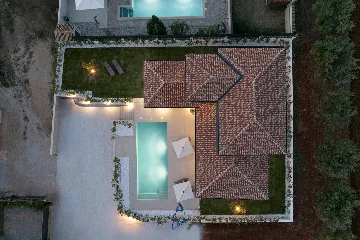 Heated Pool Villa in Nova Vas, Croatia