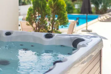 6-Bedroom Villa for 12 in Punat with Heated Pool