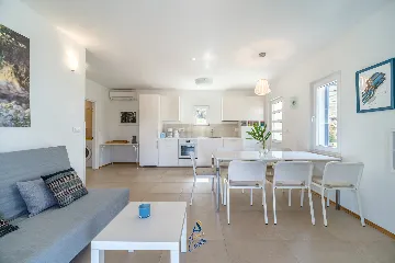 Milna Brač Villa with Heated Pool and Sea Views