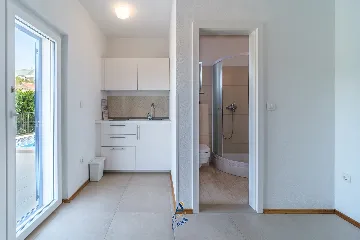 Milna Brač Villa with Heated Pool and Sea Views