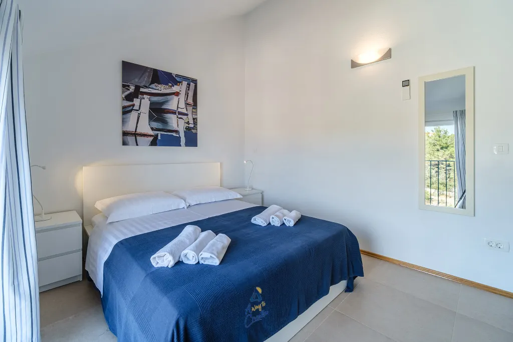 Milna Brač Villa with Heated Pool and Sea Views