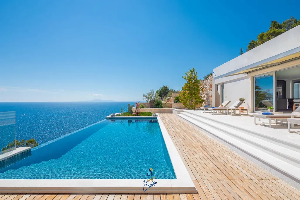 5-Bedroom Villa with Heated Infinity Pool in Sveta Nedjelja