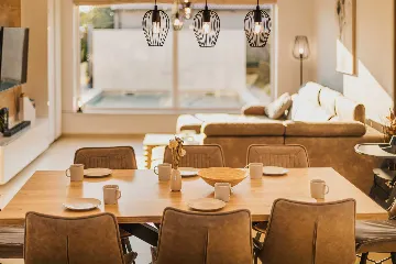 4-Bedroom Villa with Pool in Krnica for 8 Guests