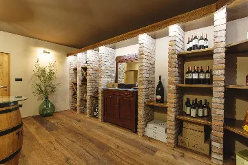 Buzet Villa for 6 Guests with Lagoon Pool and Views