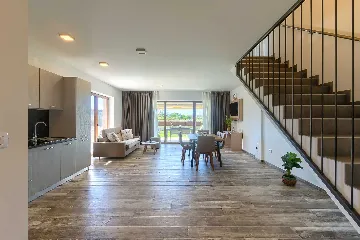 Two-Bedroom Apartment with Shared Pool in Novigrad