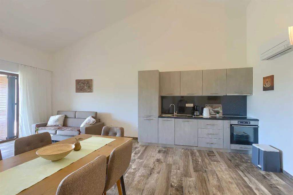 Novigrad Apartment for 6 Guests with Shared Pool