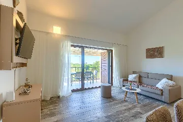 Novigrad Apartment for 6 Guests with Shared Pool