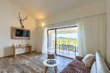 Novigrad Apartment for 6 Guests with Shared Pool