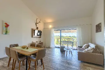 Novigrad Apartment for 6 Guests with Shared Pool