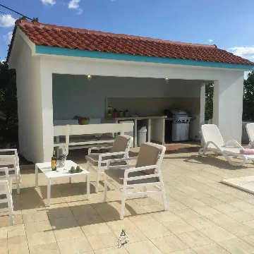 3-Bedroom Villa with Pool in Šmrika