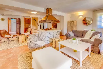 4-Bedroom Villa with Pool and Big Garden in Višnjan