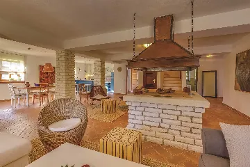 4-Bedroom Villa with Pool and Big Garden in Višnjan