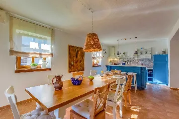 4-Bedroom Villa with Pool and Big Garden in Višnjan