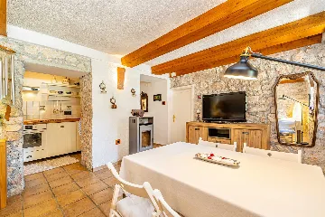 House with Private Pool and Tree House in Dobrinj