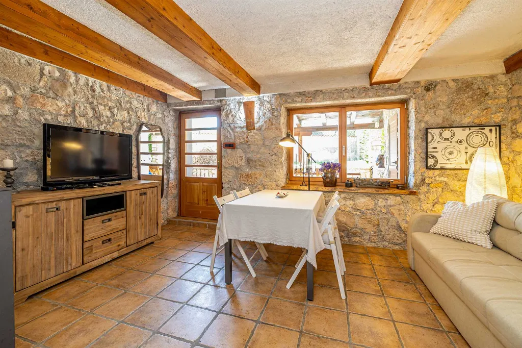 House with Private Pool and Tree House in Dobrinj