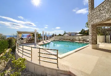 Harmony Retreat Villa with Heated Pool, Pinezići