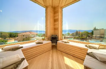 Harmony Retreat Villa with Heated Pool, Pinezići