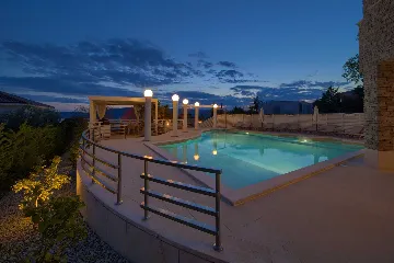 Harmony Retreat Villa with Heated Pool, Pinezići