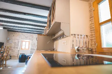 Dobrinj 3-Bedroom House for Up to 7 with Pool