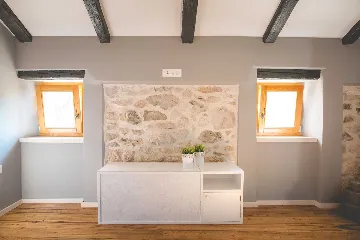 Dobrinj 3-Bedroom House for Up to 7 with Pool