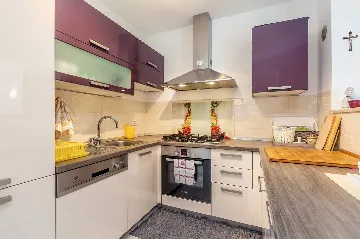 Krk 3-Bedroom Apartment with Private Pool