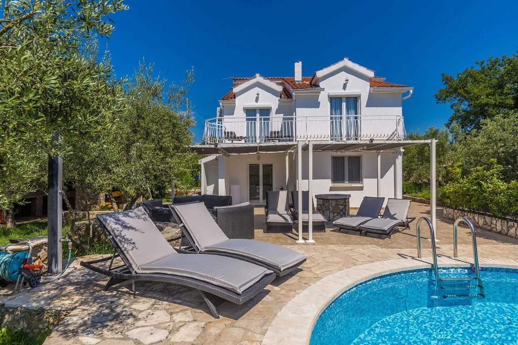 Brzac House with Private Pool for Up to 10