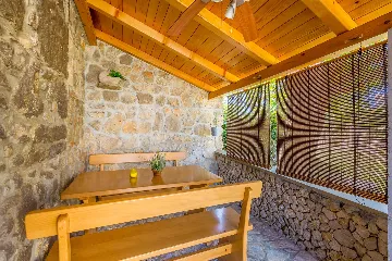 Air-Conditioned House in Vrh for Up to 5 Guests