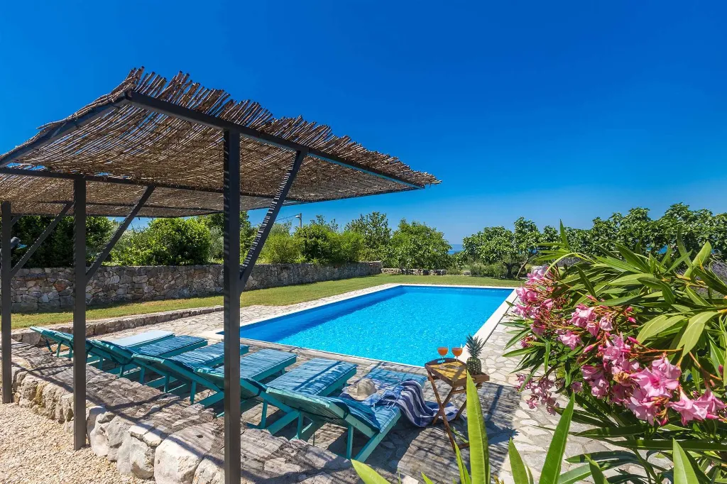 3-Bedroom House in Strilčići with Heated Pool