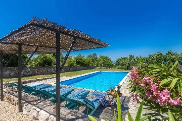 3-Bedroom House in Strilčići with Heated Pool