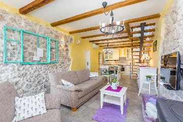 Two-Bedroom House in Čižići for 6 Guests