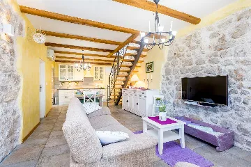 Two-Bedroom House in Čižići for 6 Guests