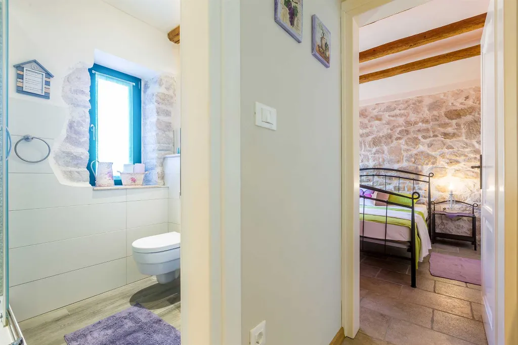 Two-Bedroom House in Čižići for 6 Guests