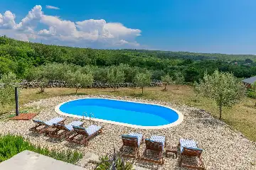 Brusići 3-Bedroom Holiday House with Private Pool