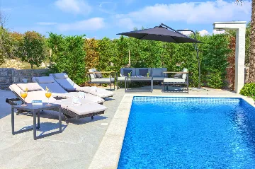 Villa in Krk for 6 Guests with Private Pool