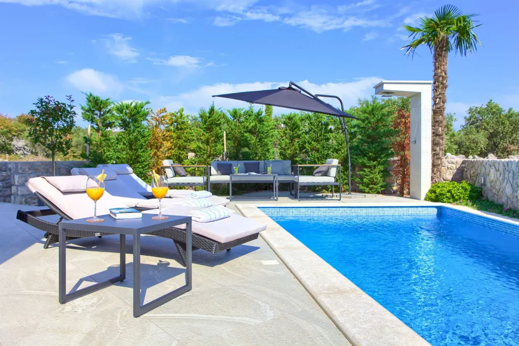 Villa in Krk for 6 Guests with Private Pool