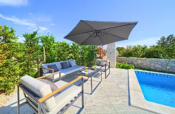 Villa in Krk for 6 Guests with Private Pool