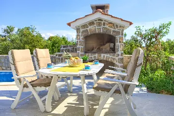Villa in Krk for 6 Guests with Private Pool