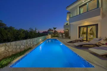 Villa in Krk for 6 Guests with Private Pool
