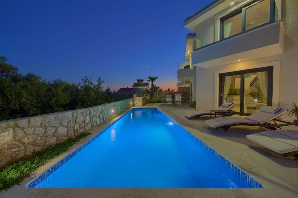 Villa in Krk for 6 Guests with Private Pool